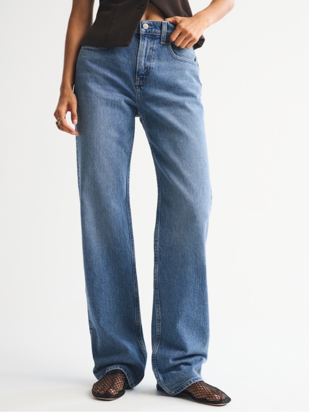Abercrombie & Fitch 90s High Rise Jeans